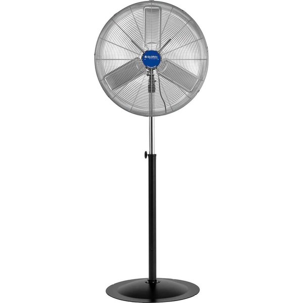 Global Industrial Deluxe Oscillating Pedestal Fan, 30 Diameter, 1/2HP, 10,000CFM 652299
